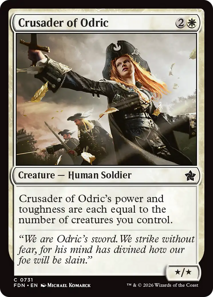 Crusader of Odric (0731) [Foundations] | Exor Games Truro