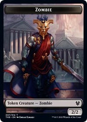 Zombie // Satyr Double-Sided Token [Theros Beyond Death Tokens] | Exor Games Truro