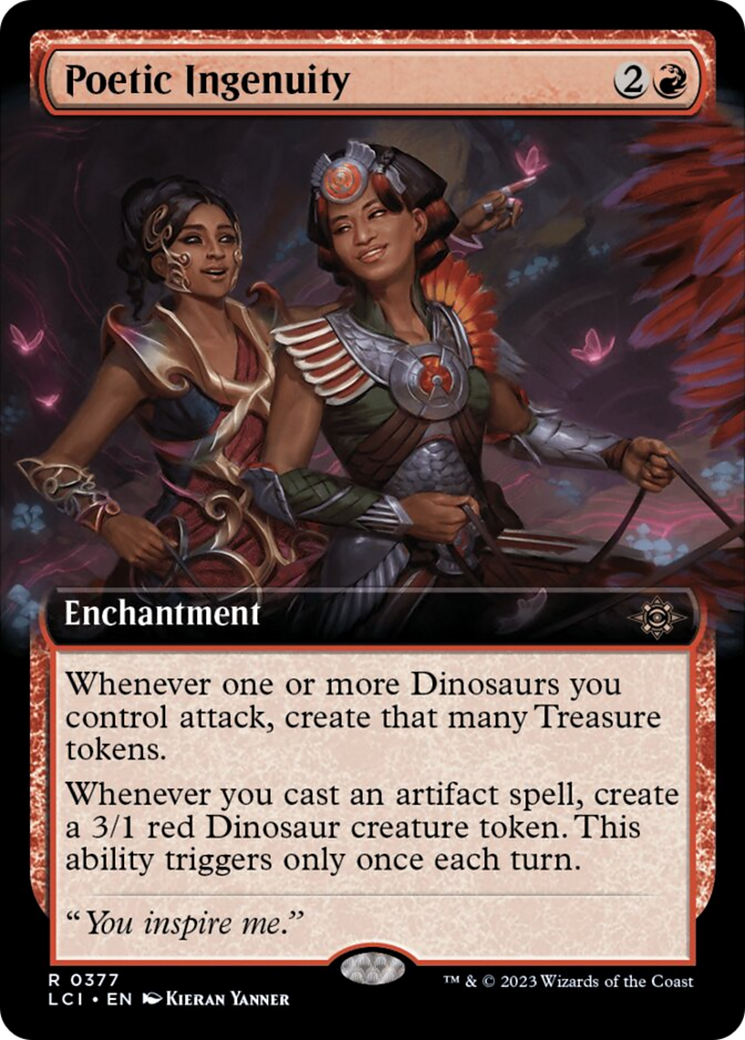 Poetic Ingenuity (Extended Art) [The Lost Caverns of Ixalan] | Exor Games Truro