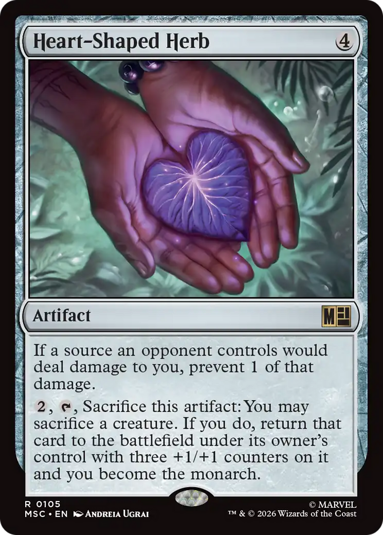 Heart-Shaped Herb [Marvel Super Heroes Commander] | Exor Games Truro