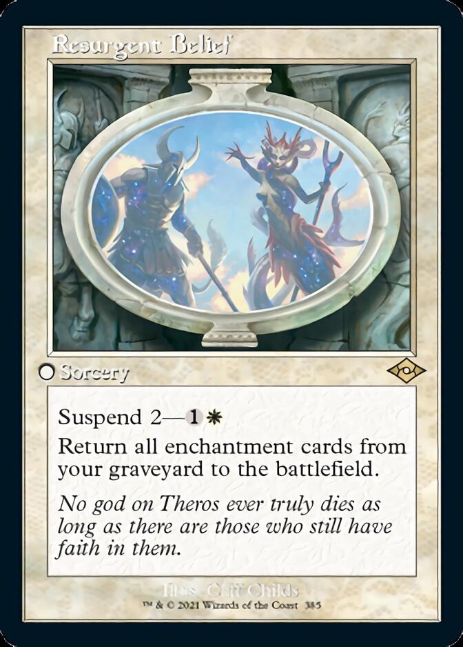 Resurgent Belief (Retro Foil Etched) [Modern Horizons 2] | Exor Games Truro