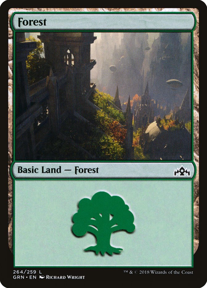 Forest (264) [Guilds of Ravnica] | Exor Games Truro