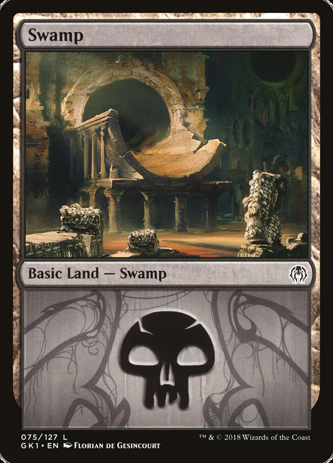 Swamp (75) [Guilds of Ravnica Guild Kit] | Exor Games Truro