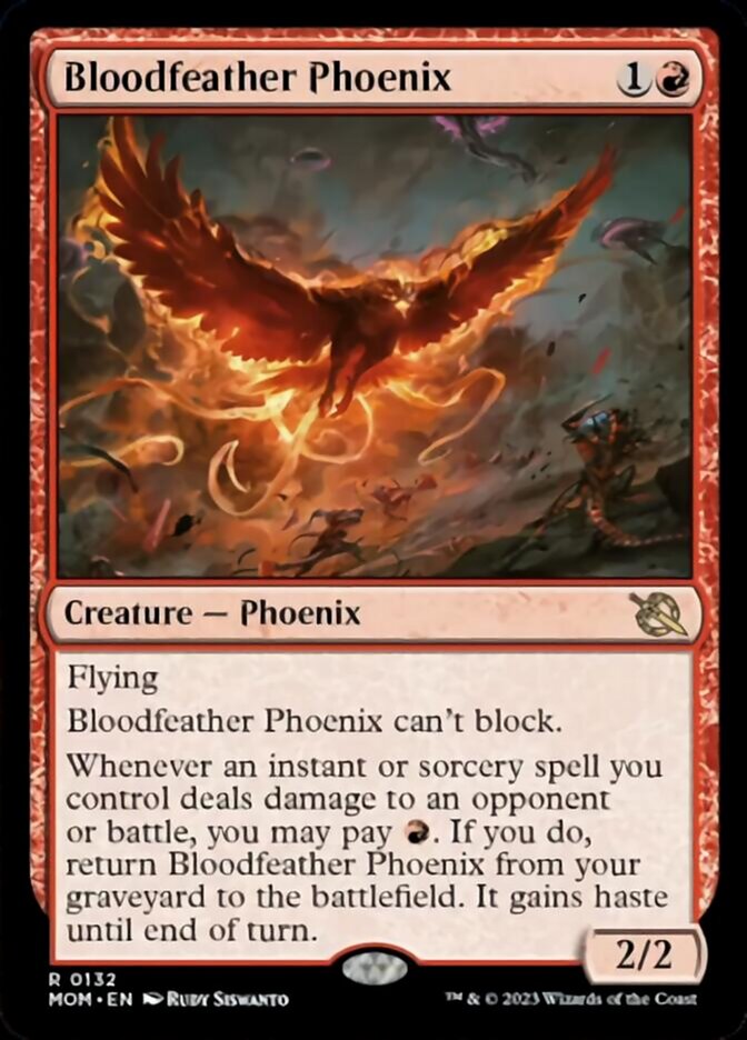 Bloodfeather Phoenix [March of the Machine] | Exor Games Truro