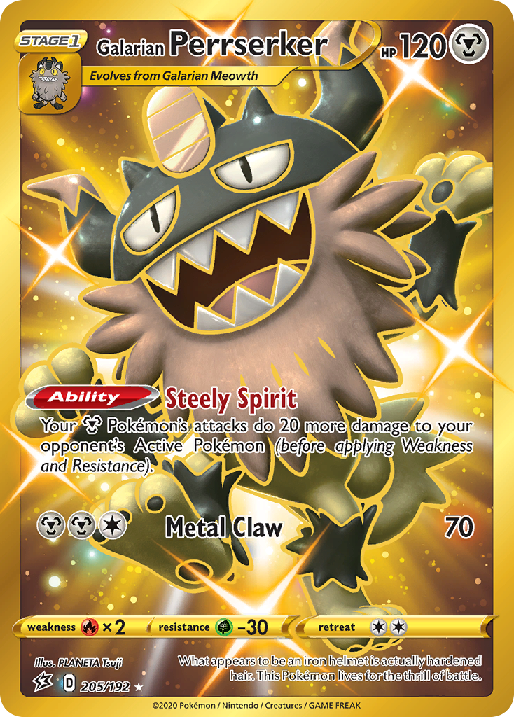 Galarian Perrserker (205/192) [Sword & Shield: Rebel Clash] | Exor Games Truro