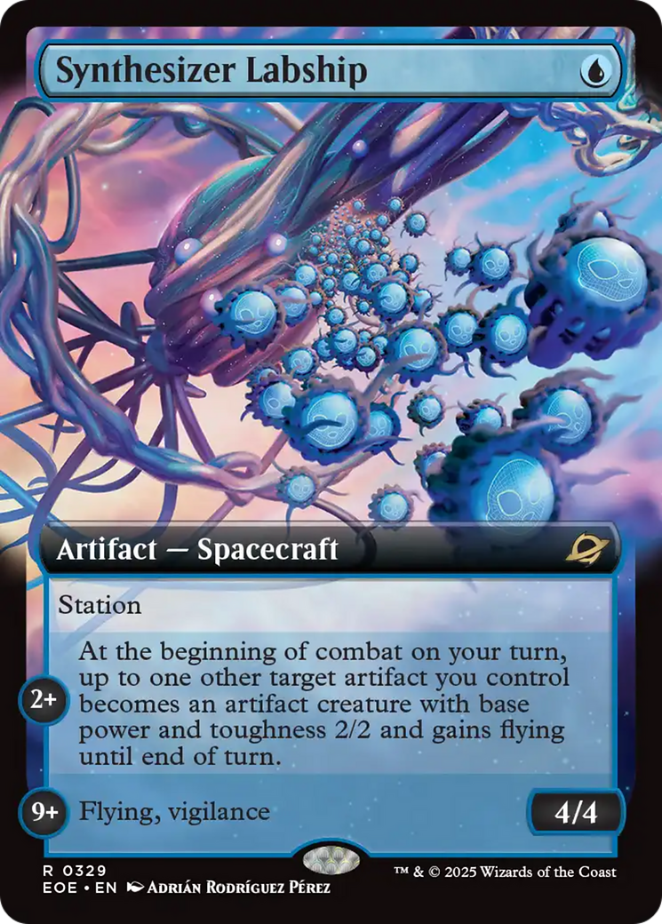 Synthesizer Labship (Extended Art) [Edge of Eternities] | Exor Games Truro