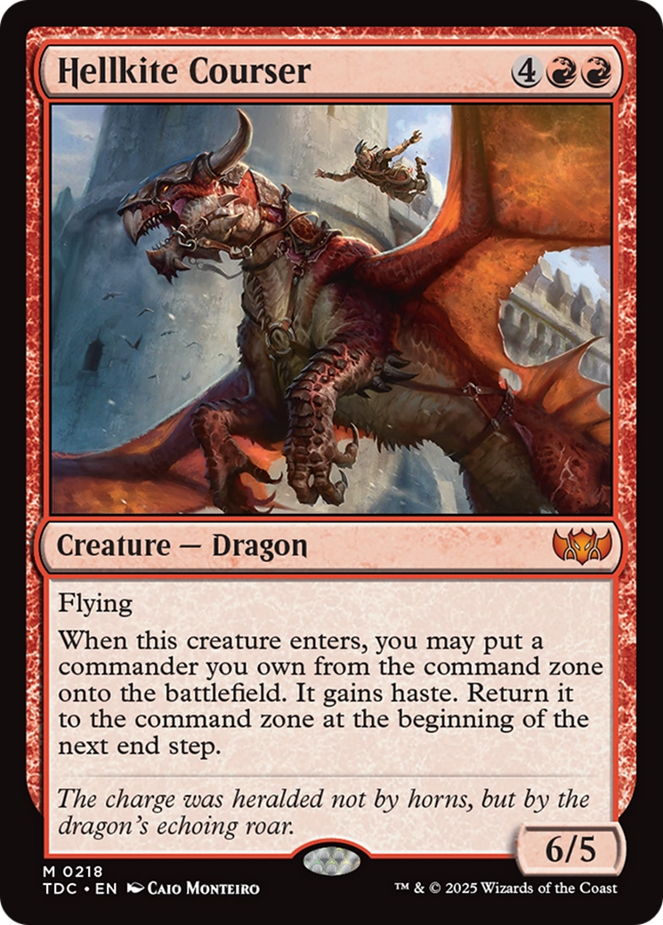 Hellkite Courser [Tarkir: Dragonstorm Commander] | Exor Games Truro