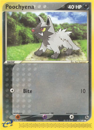 Poochyena (63/109) [EX: Ruby & Sapphire] | Exor Games Truro