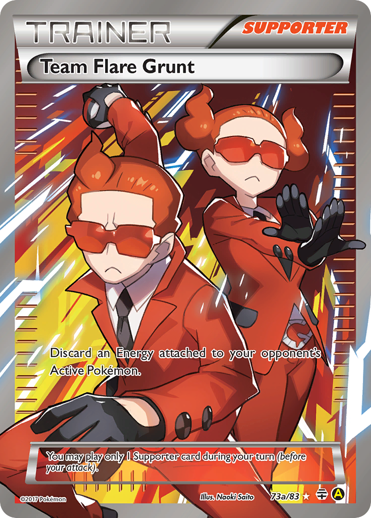 Team Flare Grunt (73a/83) [Alternate Art Promos] | Exor Games Truro