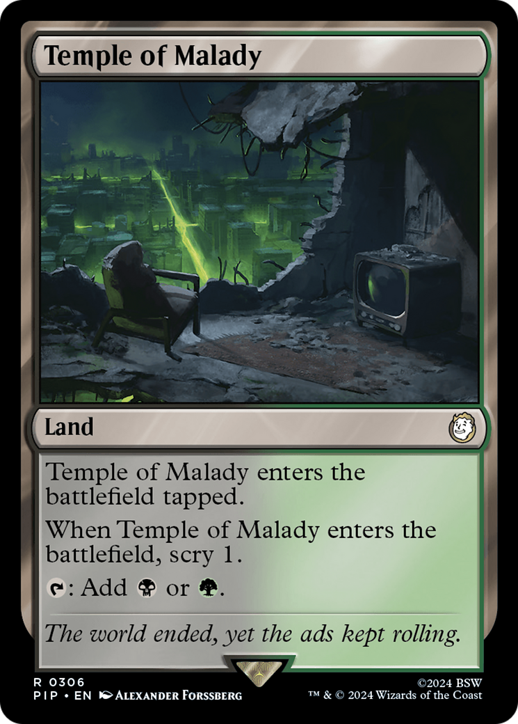 Temple of Malady [Fallout] | Exor Games Truro