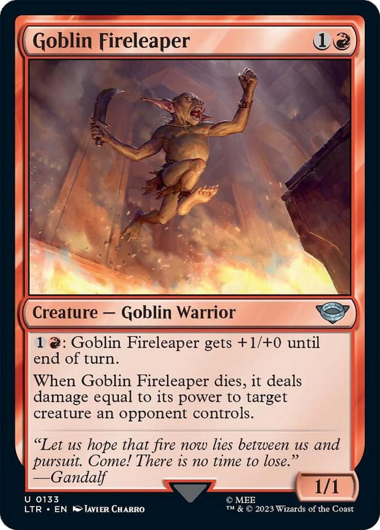 Goblin Fireleaper [The Lord of the Rings: Tales of Middle-Earth] | Exor Games Truro