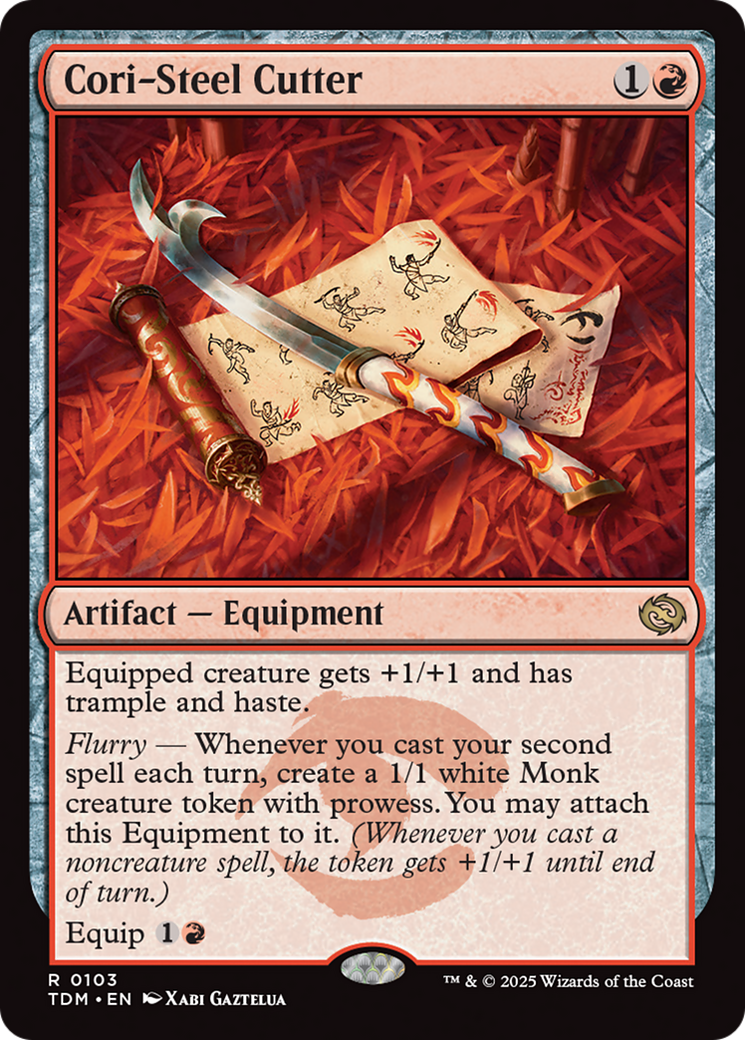 Cori-Steel Cutter [Tarkir: Dragonstorm] | Exor Games Truro