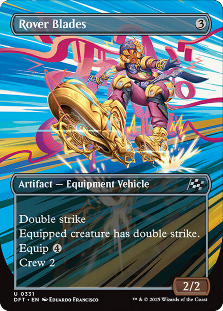 Rover Blades (Borderless) [Aetherdrift] | Exor Games Truro