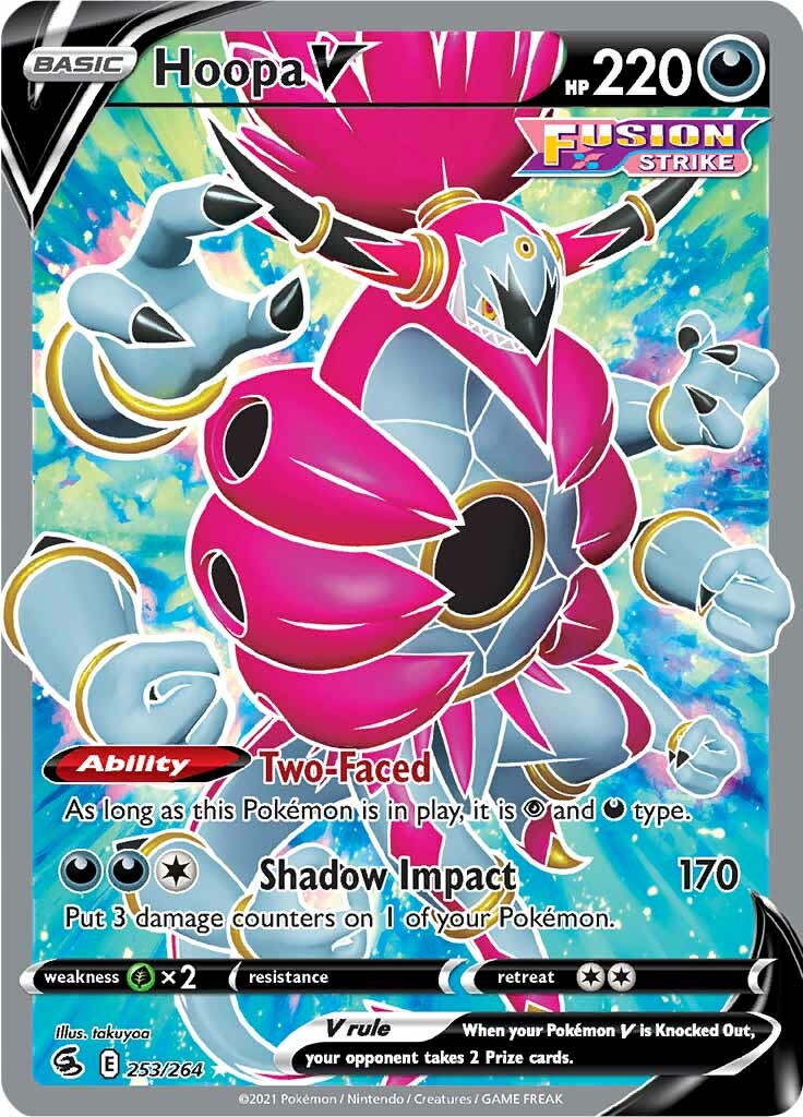 Hoopa V (253/264) [Sword & Shield: Fusion Strike] | Exor Games Truro