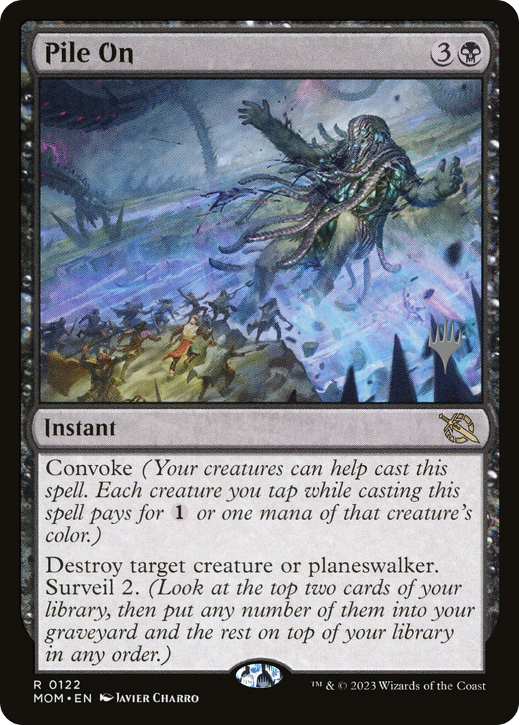 Pile On (Promo Pack) [March of the Machine Promos] | Exor Games Truro