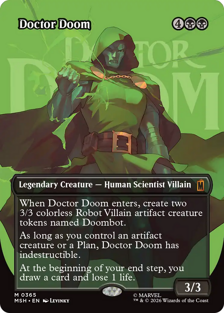Doctor Doom (Borderless) (365) [Marvel Super Heroes] | Exor Games Truro