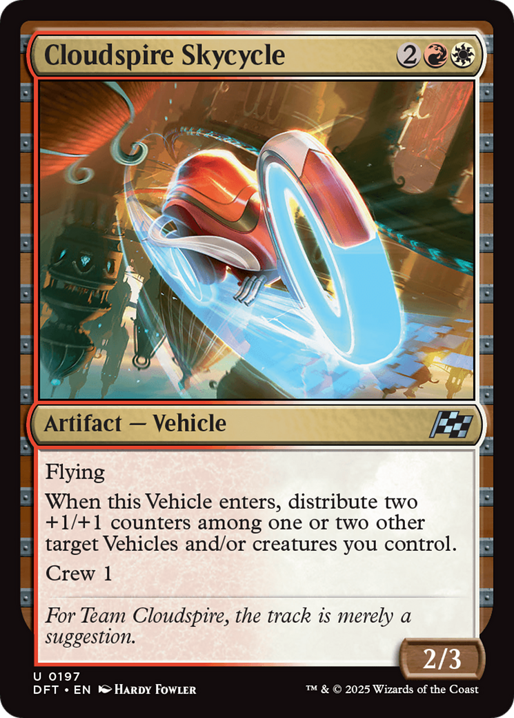 Cloudspire Skycycle [Aetherdrift] | Exor Games Truro