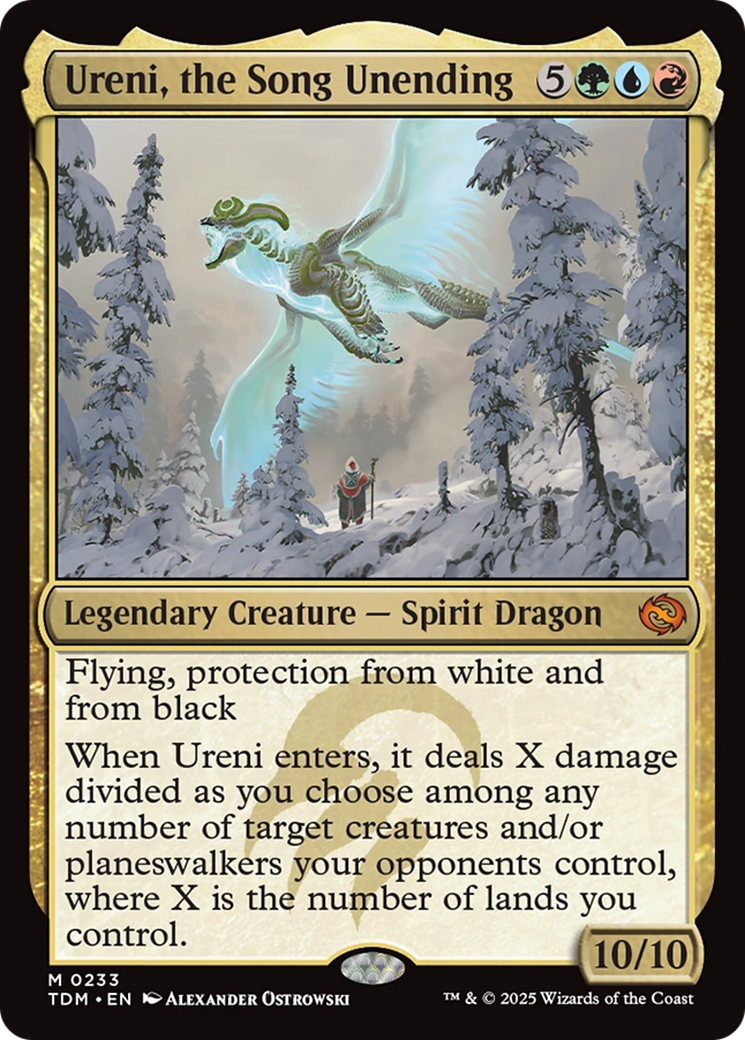 Ureni, the Song Unending [Tarkir: Dragonstorm] | Exor Games Truro