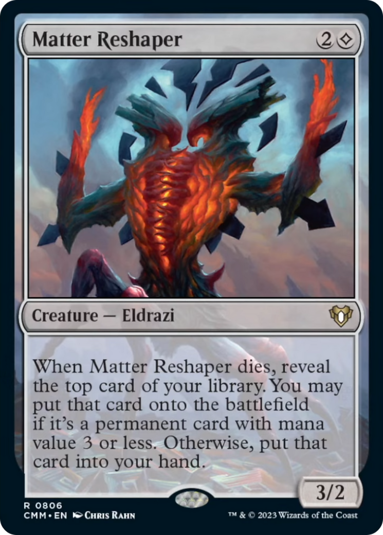 Matter Reshaper [Commander Masters] | Exor Games Truro