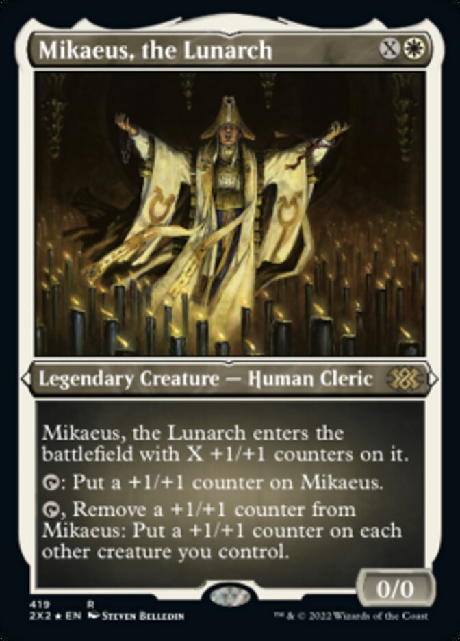 Mikaeus, the Lunarch (Foil Etched) [Double Masters 2022] | Exor Games Truro