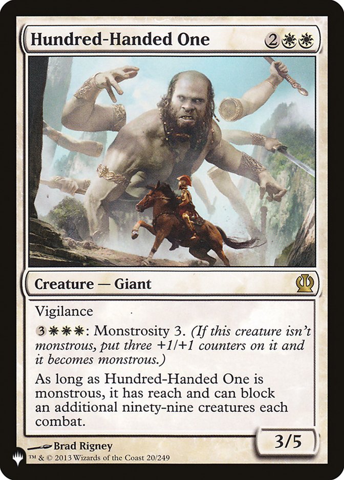 Hundred-Handed One [The List] | Exor Games Truro