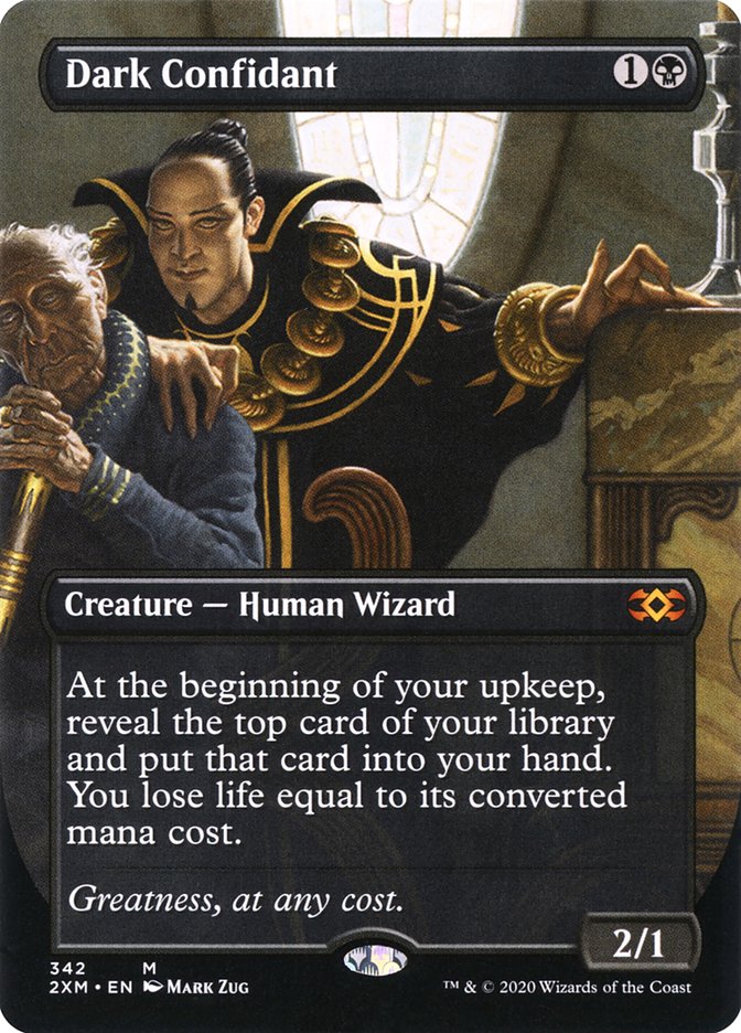 Dark Confidant (Toppers) [Double Masters] | Exor Games Truro