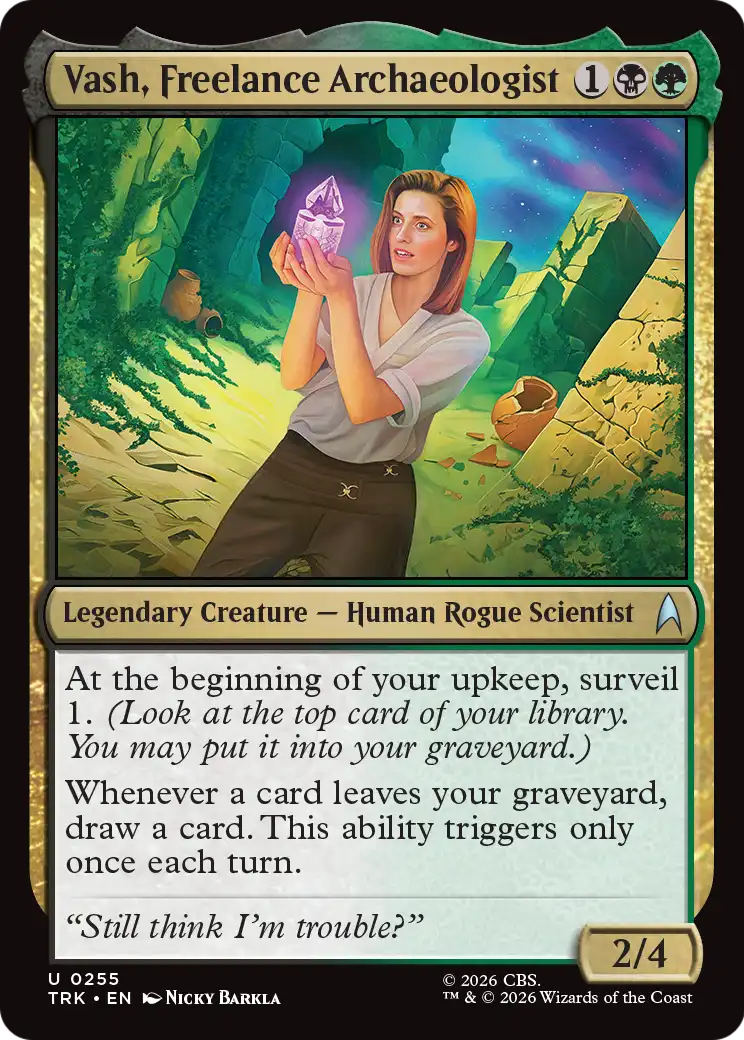 Vash, Freelance Archaeologist [Star Trek] | Exor Games Truro