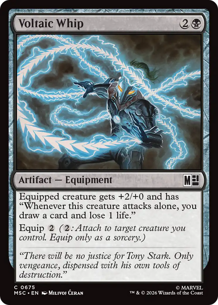 Voltaic Whip [Marvel Super Heroes Commander] | Exor Games Truro