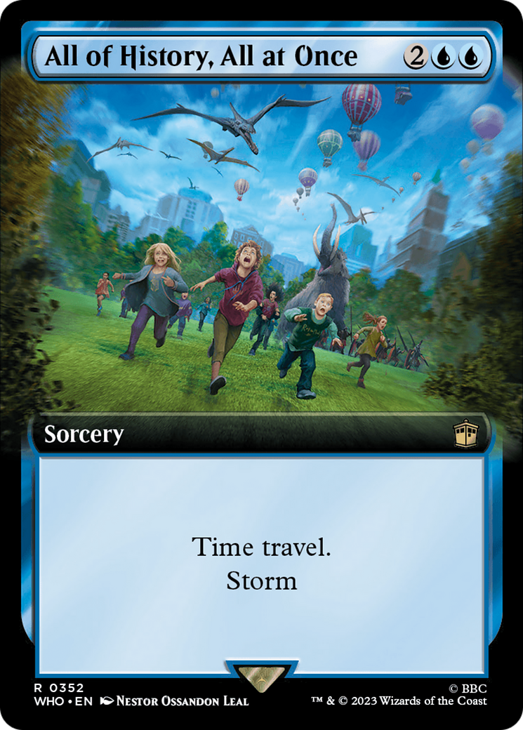 All of History, All at Once (Extended Art) [Doctor Who] | Exor Games Truro