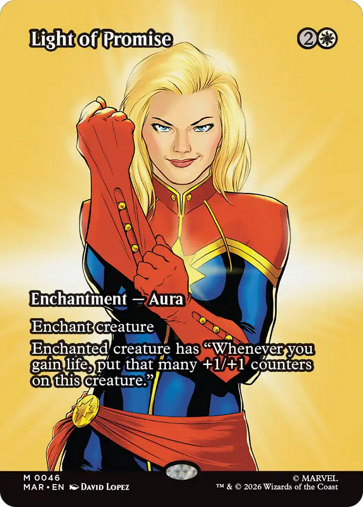 Light of Promise (Borderless) [Marvel Universe: Eternal-Legal] | Exor Games Truro