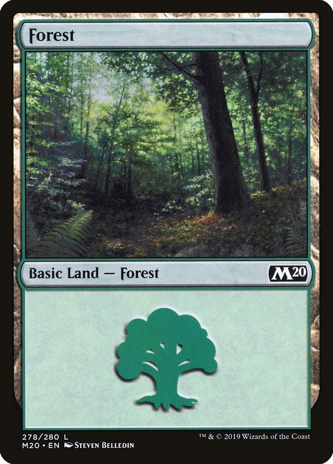 Forest (278) [Core Set 2020] | Exor Games Truro