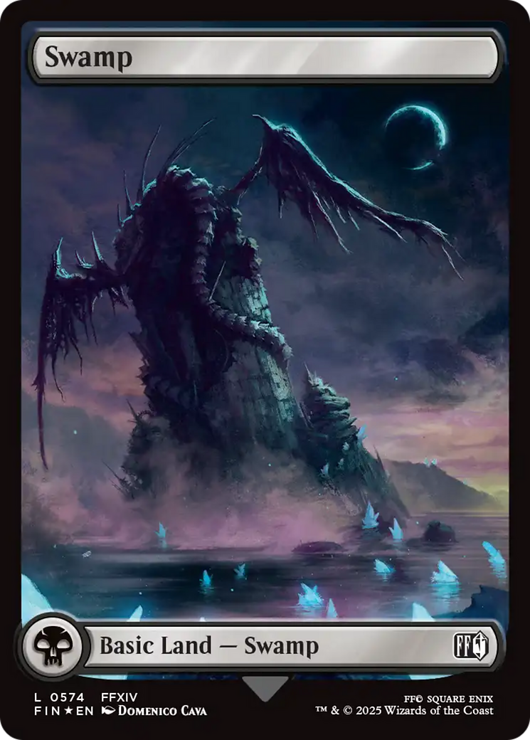 Swamp (0574) (Surge Foil) [FINAL FANTASY] | Exor Games Truro