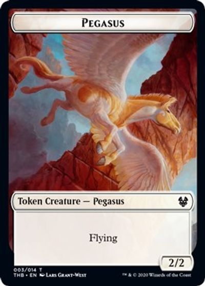 Pegasus // Wall Double-Sided Token [Challenger Decks 2021 Tokens] | Exor Games Truro