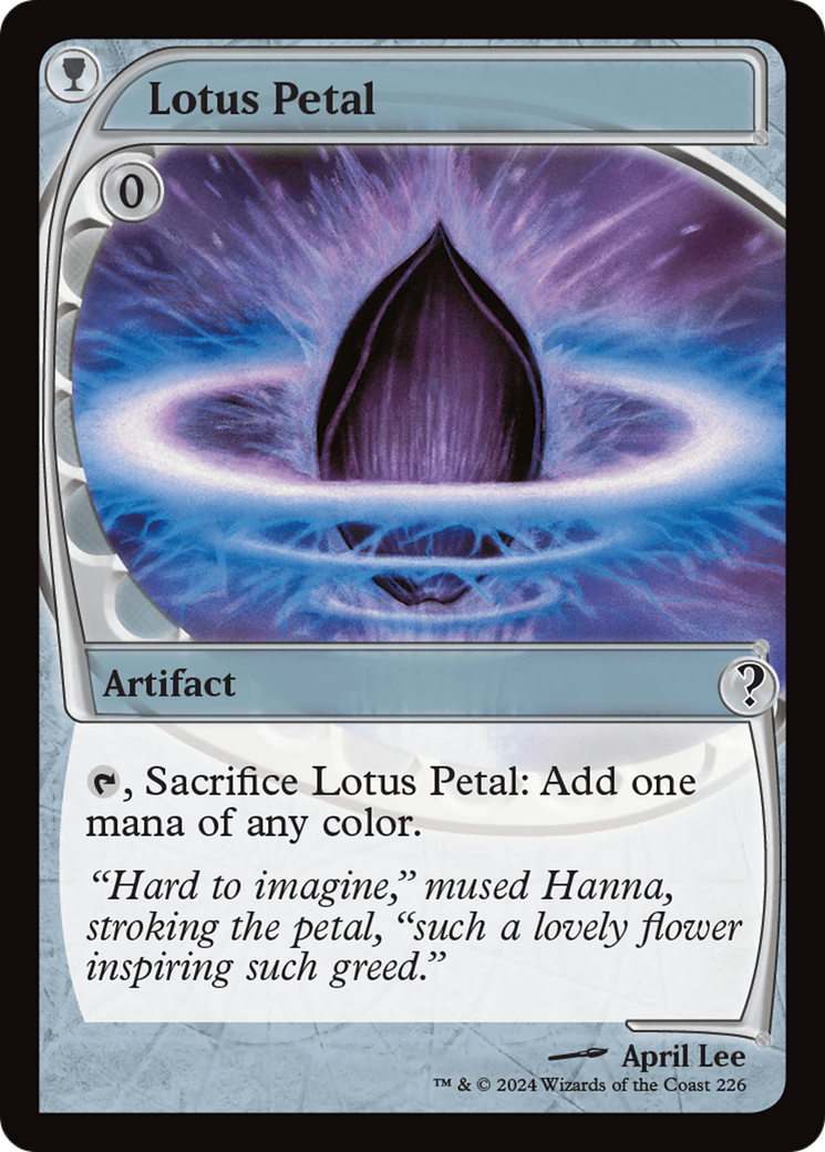Lotus Petal (Future Sight) [Mystery Booster 2] | Exor Games Truro