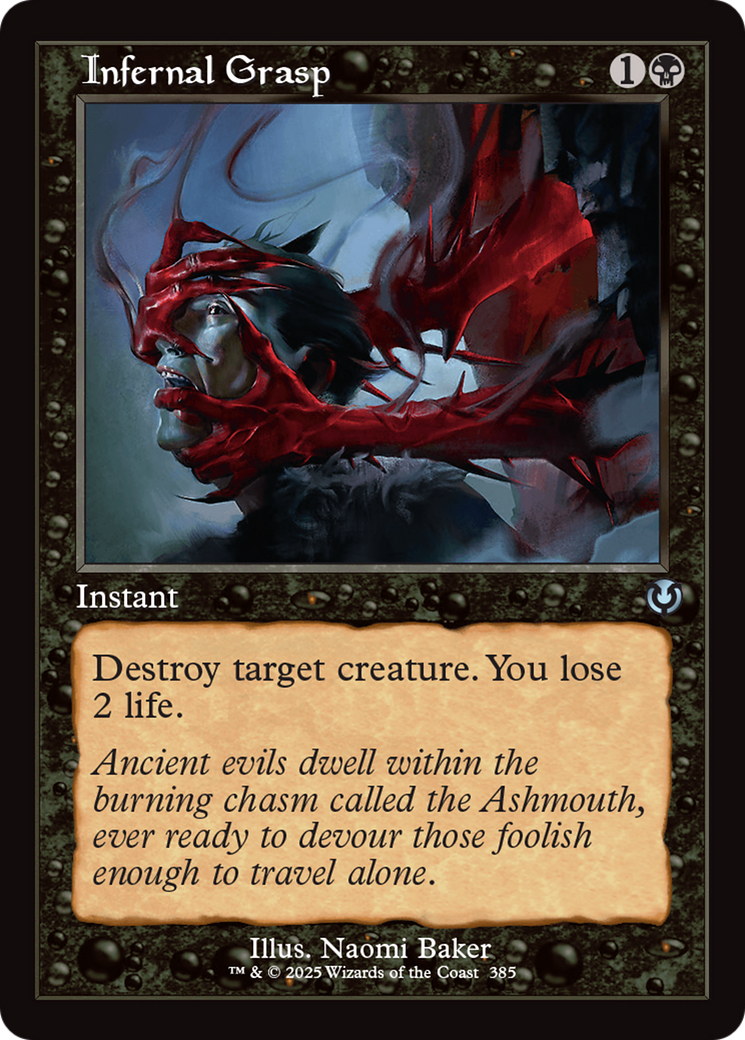 Infernal Grasp (Retro Frame) [Innistrad Remastered] | Exor Games Truro