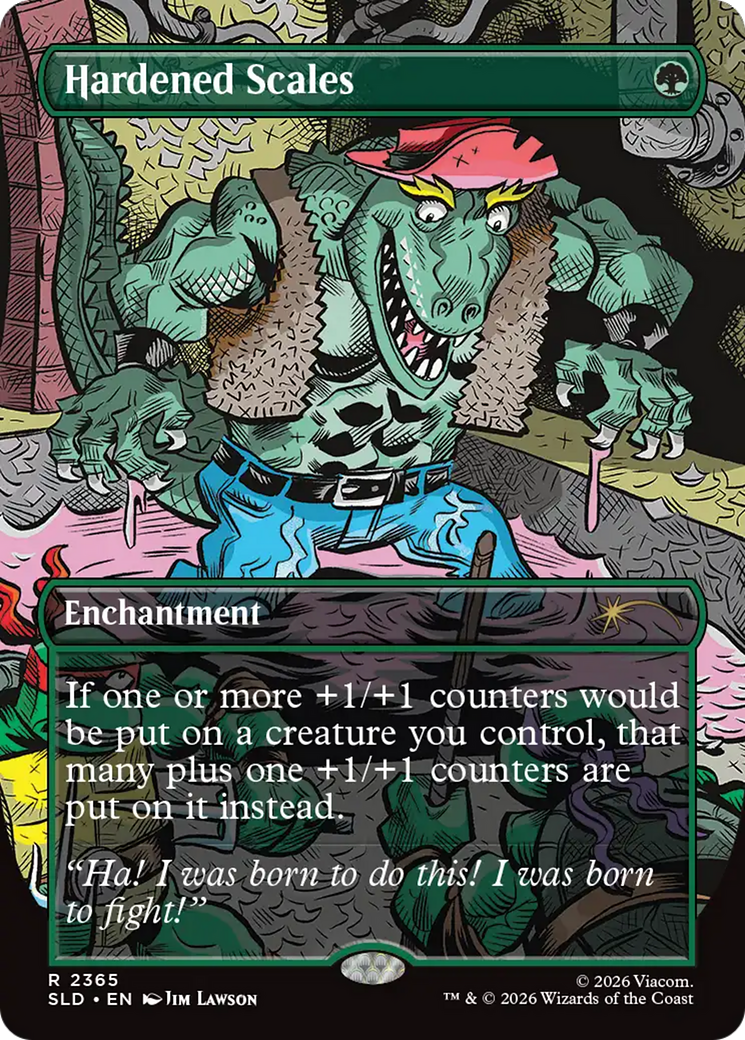 Hardened Scales [Secret Lair Drop Series] | Exor Games Truro