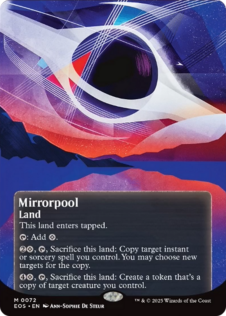 Mirrorpool (0072) (Borderless) [Edge of Eternities: Stellar Sights] | Exor Games Truro