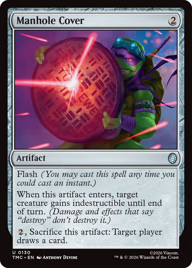 Manhole Cover [Teenage Mutant Ninja Turtles Commander] | Exor Games Truro
