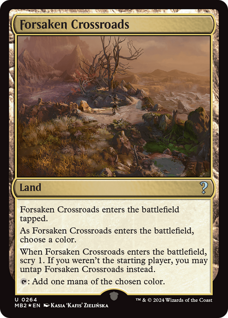 Forsaken Crossroads [Mystery Booster 2] | Exor Games Truro