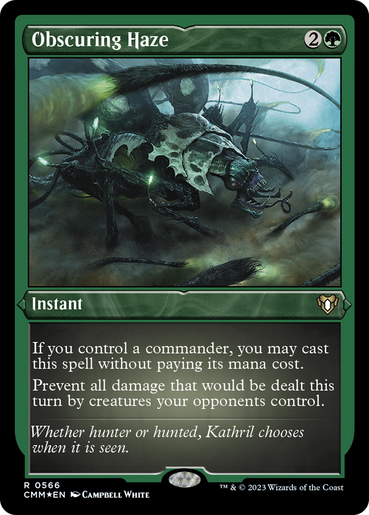 Obscuring Haze (Foil Etched) [Commander Masters] | Exor Games Truro