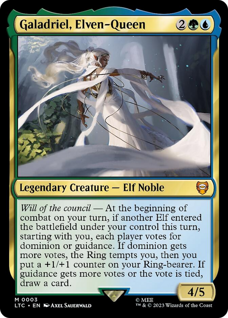 Galadriel, Elven-Queen [The Lord of the Rings: Tales of Middle-Earth Commander] | Exor Games Truro