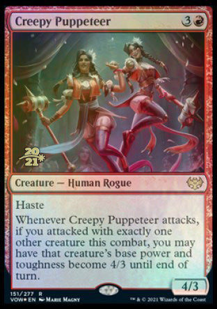 Creepy Puppeteer [Innistrad: Crimson Vow Prerelease Promos] | Exor Games Truro