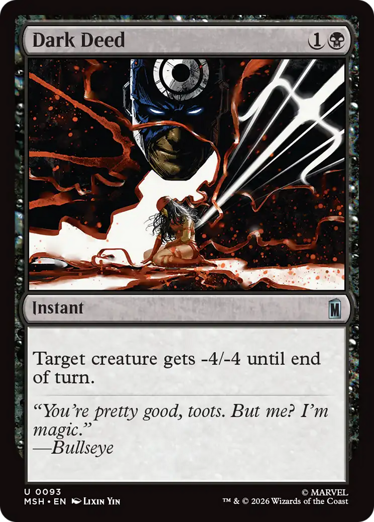 Dark Deed [Marvel Super Heroes] | Exor Games Truro