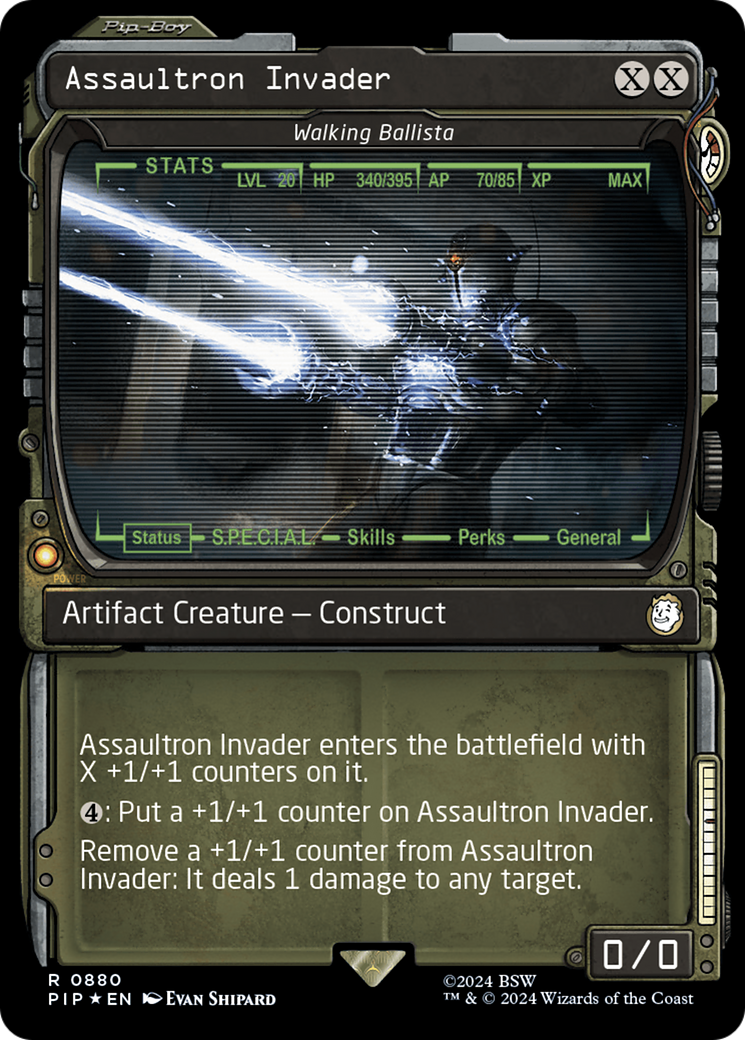 Assaultron Invader - Walking Ballista (Surge Foil) [Fallout] | Exor Games Truro