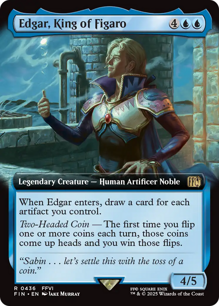 Edgar, King of Figaro (Extended Art) [FINAL FANTASY] | Exor Games Truro