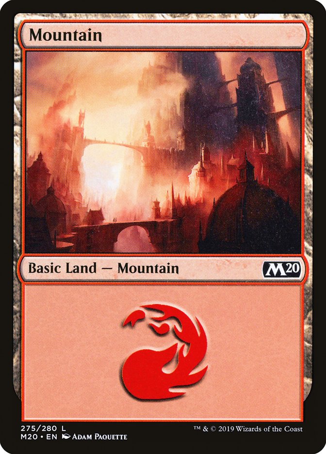 Mountain (275) [Core Set 2020] | Exor Games Truro