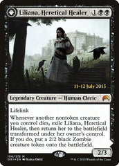 Liliana, Heretical Healer // Liliana, Defiant Necromancer [Magic Origins Prerelease Promos] | Exor Games Truro