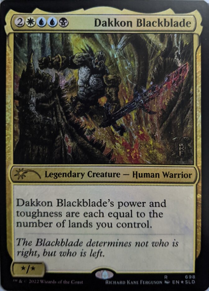 Dakkon Blackblade [Secret Lair Drop Promos] | Exor Games Truro