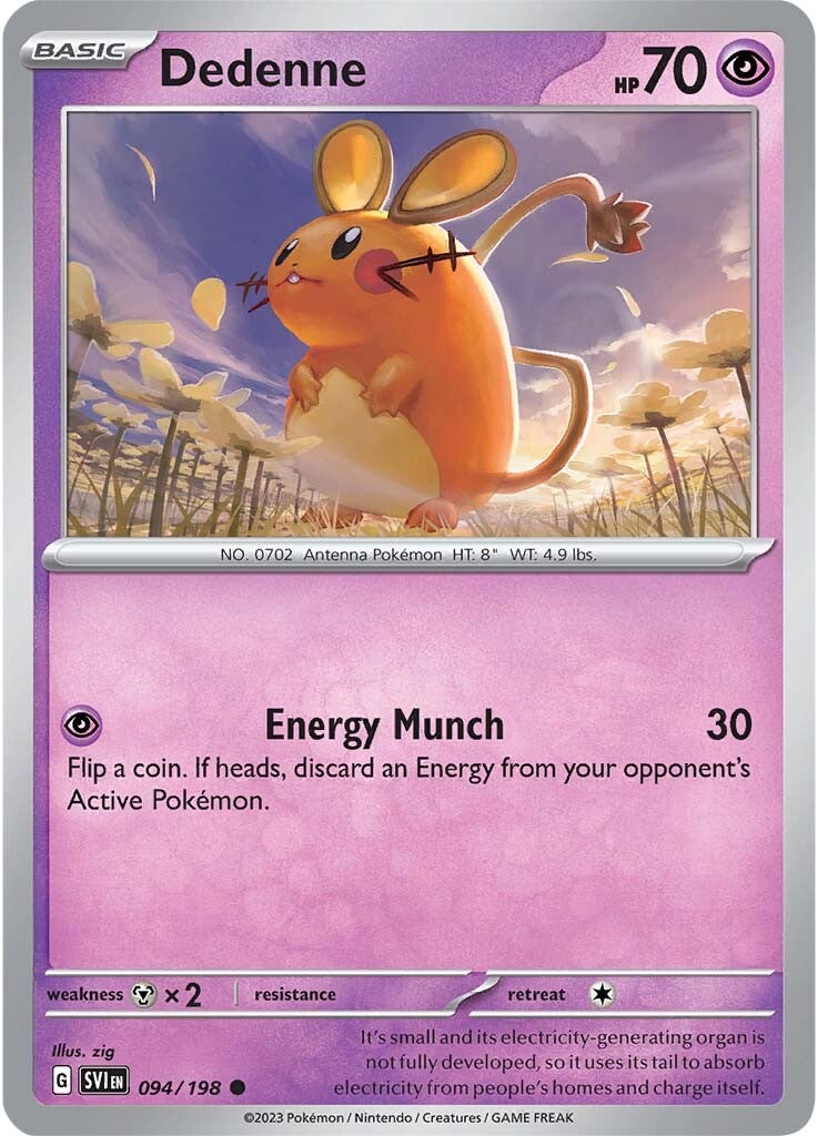 Dedenne (094/198) [Scarlet & Violet: Base Set] | Exor Games Truro