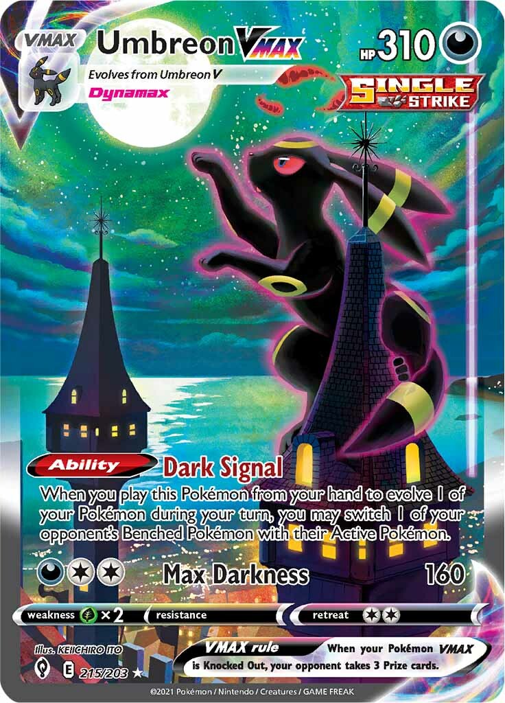 Umbreon VMAX (215/203) [Sword & Shield: Evolving Skies] | Exor Games Truro